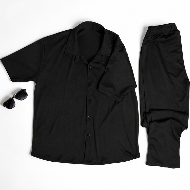 ست پیراهن و شلوار مراکشی رنگ مشکی